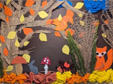 Miłosz Kubiak, „Magia jesiennego lasu”, Szkoła Podstawowa nr 61 im. świętego Franciszka z Asyżu w Łodzi, 